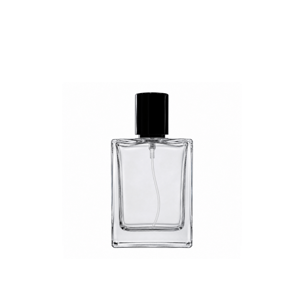 50ml Black Cap Push Pump/Easy Crimp Spray Bottle